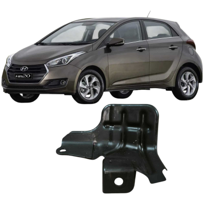 Suporte Chapa Do Motor Hyundai Hb20 2016 1.0 3C Original