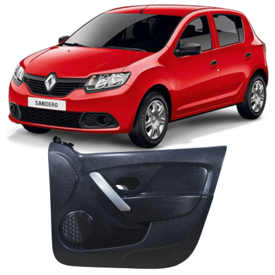 Forro Porta Dianteira Direita Renault Sandero 2019 809002256