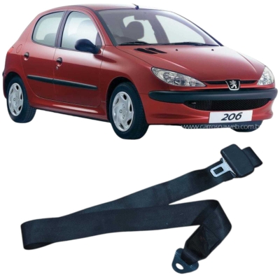 Cinto Segurança Traseiro Central Peugeot 206 2008 96134163
