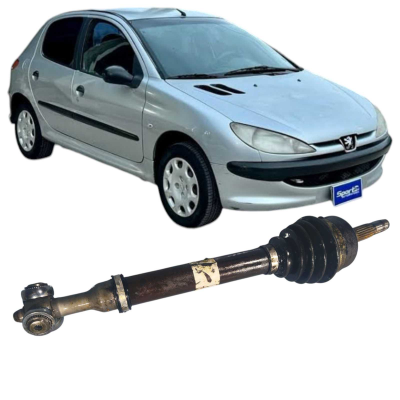 Semi Eixo Esquerdo Peugeot 206 2008 9630767080 Original