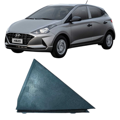 Moldura Externa Porta Traseira Direita Hyundai Hb20 2020