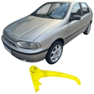 Alavanca Puxador Abertura Capo Fiat Palio 1997 1.0 Original 