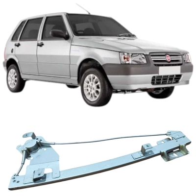 Máquina Vidro Traseiro Esquerdo Fiat Uno Mille 1.0 2004