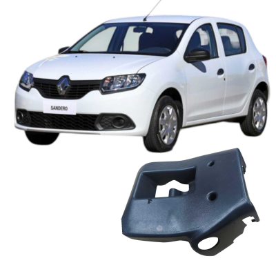 Acabamento Inferior Coluna Direção Renault Sandero 2016 2017