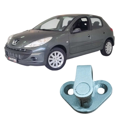 Batente Fechadura Porta Peugeot 207 2009 1.4 Original