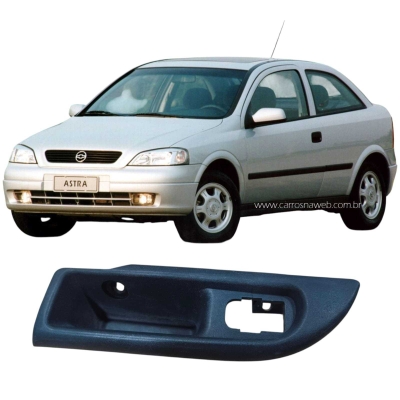 Moldura Botao Vidro Traseiro Esquerdo Astra 2000 93274515