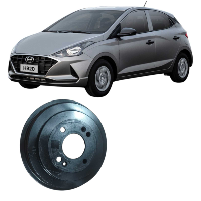 Panela Tambor Freio Traseiro Hyundai Hb20 2020 584111S000