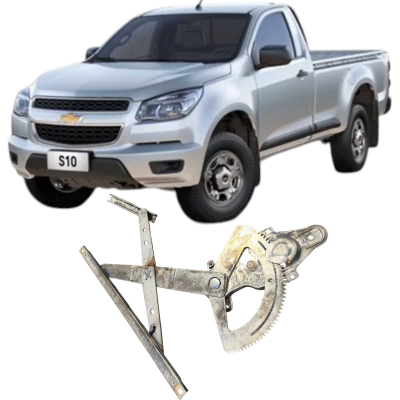 Máquina Vidro Esquerda Cabine Simples Chevrolet S10 2013 