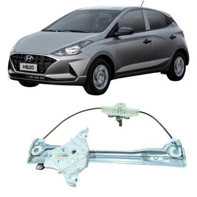 Máquina Vidro Traseira Esquerda Hyundai Hb20 2020 Original