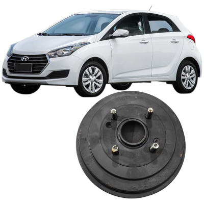 Tambor Freio Traseiro Esquerdo Hyundai Hb20 1.0 3C 2018-2021
