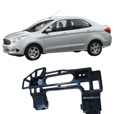 Guia Parachoque Traseiro Esquerdo Ford Ka 2018 Original
