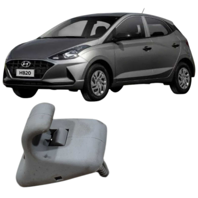 Presilha Quebra Sol Hyundai Hb20 2019 2020 2021 Original