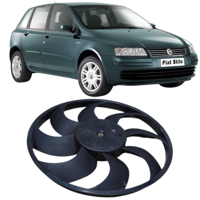 Ventoinha Radiador Fiat Stilo 1.8 2003 9140221 Original