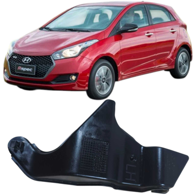 Capa Haste Porta Dianteira Esquerda Hyundai Hb20 2017