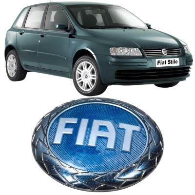 Emblema Logotipo Fiat Stilo 1.8 4C 2003 Original