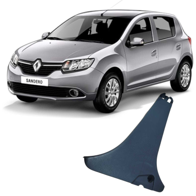 Moldura Central Coluna Direita Renault Sandero 1.0 2019