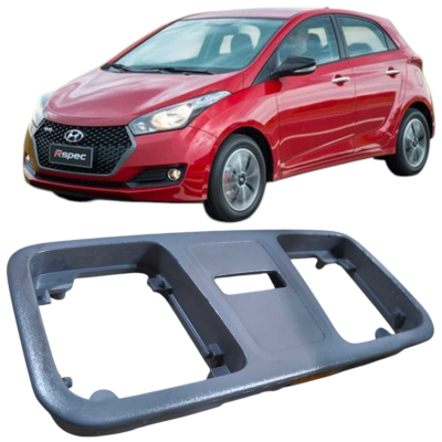 Moldura Luz Teto Interna Cortesia Hyundai Hb20 2017 Original