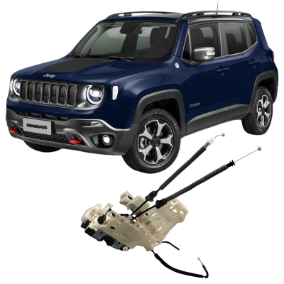 Fechadura Porta Traseira Esquerda Jeep Renegade 2015-2019