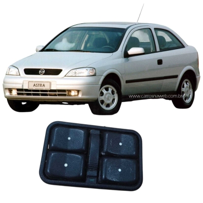 Comando Vidro Astra Dianteiro Esquerdo 2000 Gls 90561086