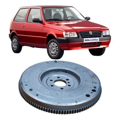 Volante Motor Fiat Uno Mille 2006 1.0 2P
