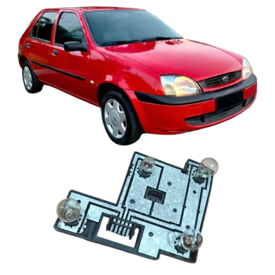Circuito Soquete Direito Ford Fiesta 2000 1.0 4P Original