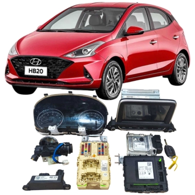 Kit Code Módulo Injeção Hyundai Hb20 2021 Vision 3910104002