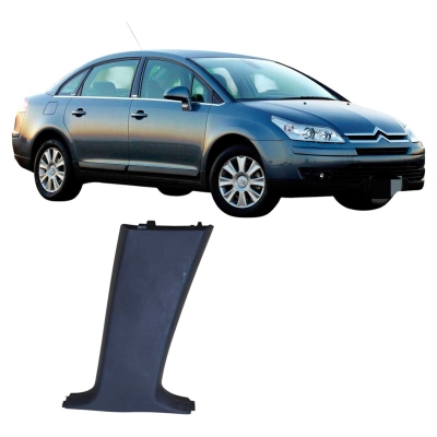 Acabamento Coluna Centra Direito Citroen C4 09/10 9658735477