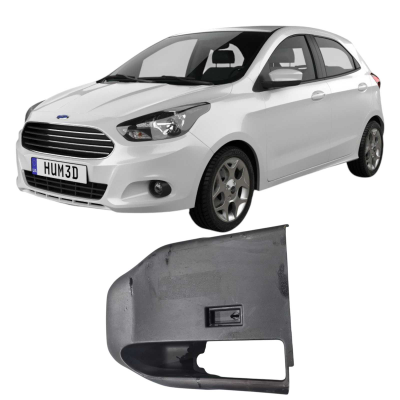 Moldura Inferior Da Coluna Direção Ford Ka 1.0 2017-2021 