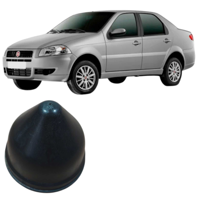 Tampa Borracha Copo Amortecedor Fiat Siena 2013 4P Original