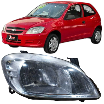 Farol Dianteiro Direito Chevrolet Celta 2010 2011 1100172