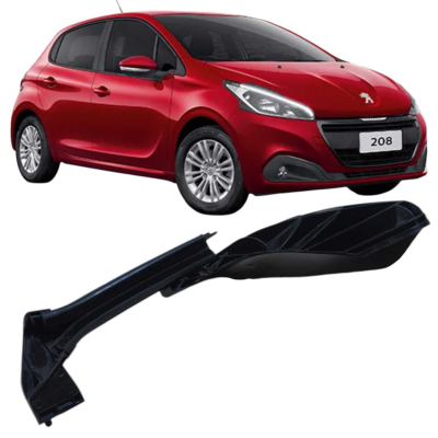 Guia Vidro Trilho Traseiro Esquerdo Peugeot 208 1.2 2019 