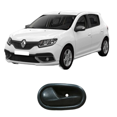 Maçaneta Dianteira Esquerda Renault Sandero 2017 Original