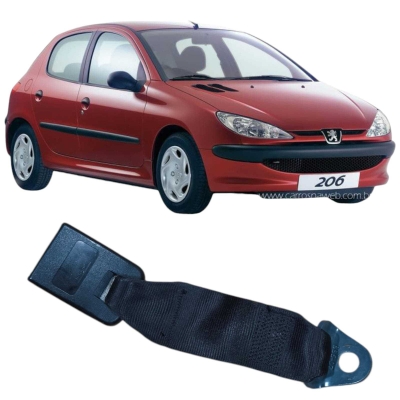 Cinto Segurança Traseiro Peugeot 206 2008 1.4 96460828