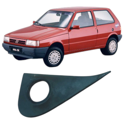  Acabamento Retrovisor Esquerdo Fiat Uno Mille 1996/2000