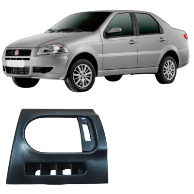 Moldura Difusor Direito Fiat Siena 1.0 2013 100191833