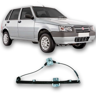 Máquina Vidro Manual Diant Esquerda Fiat Uno 1997 500036670