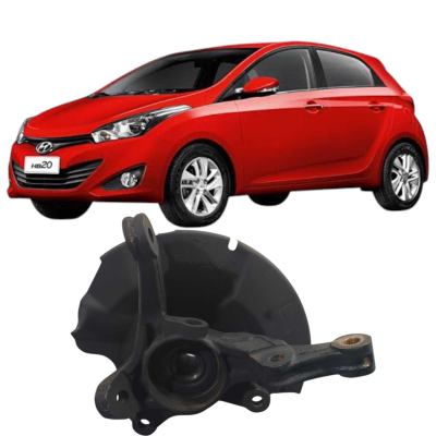 Montante Dianteiro Esquerdo Hyundai Hb20 1.0 3C 2014 2015