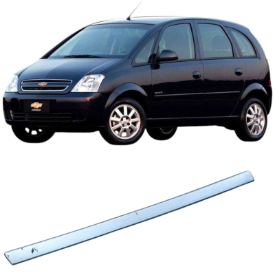 Friso Cromado Porta Traseira Esquerda Gm Meriva 93392417