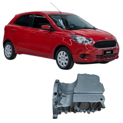 Carter Óleo Motor Ford Ka 2019 1.0 12V 3Cil Original 