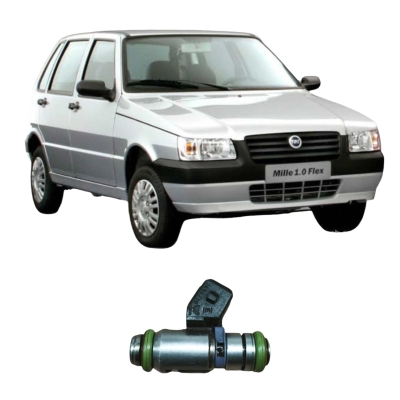 Bico Injetor Combustivel Fiat Uno 2005 1.0 Original