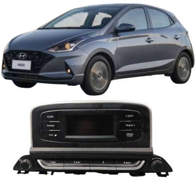 Rádio Automotivo Hyundai Hb20 2021 96150R1050Nnb Original