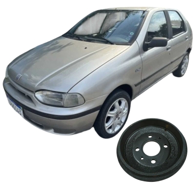 Disco Cubo Roda Traseiro Fiat Palio 1997 1.0 Original 