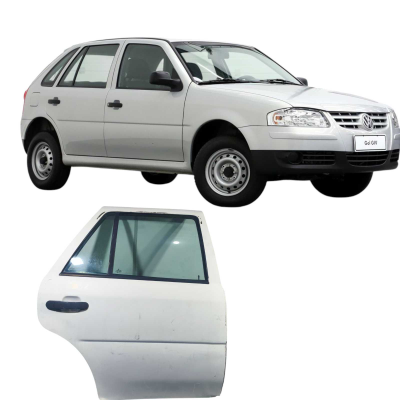 Porta Traseira Direita Branca Vw Gol 2009 4 Portas 02Ke89280