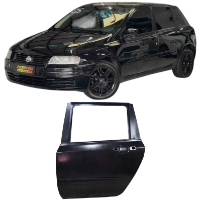 Porta Traseira Esquerda Fiat Stilo 2003 1.8