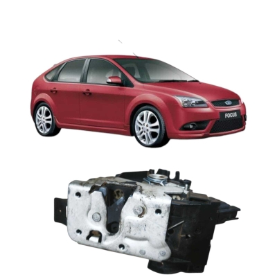 Fechadura Eletrica Traseira Esquerdo Ford Focus 2008 2S4Aa26