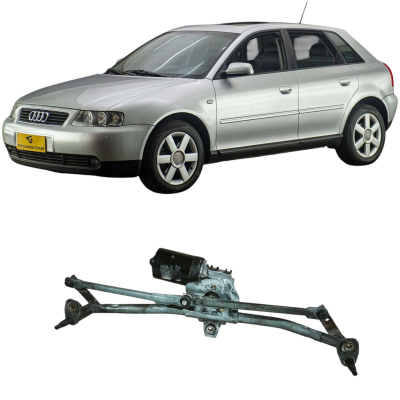 Motor Limpador Parabrisa Dianteiro Audi A3 2003 1J0955325A