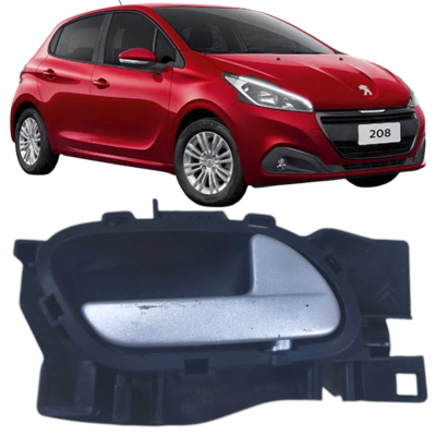 Maçaneta Interna Dianteira Direito Peugeot 208 2013 303965