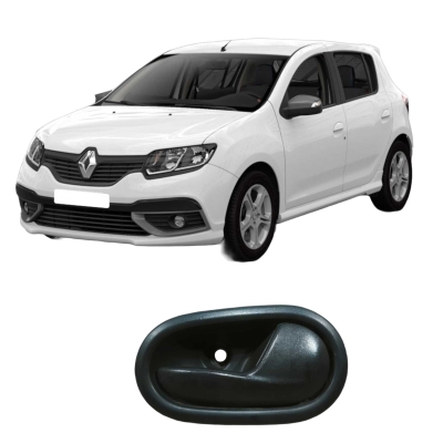 Maçaneta Dianteira Direita Renault Sandero 2017 1.0 Original