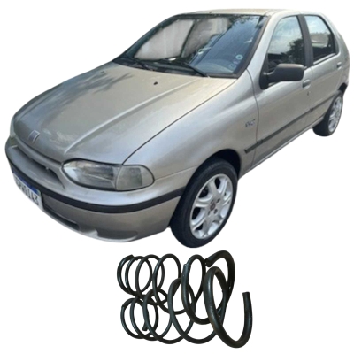 Par Mola Suspensão Dianteira Fiat Palio 1997 1.0 Original 