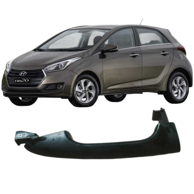 Maçaneta Traseira Direita Hyundai Hb20 2016 1.0 3C Original